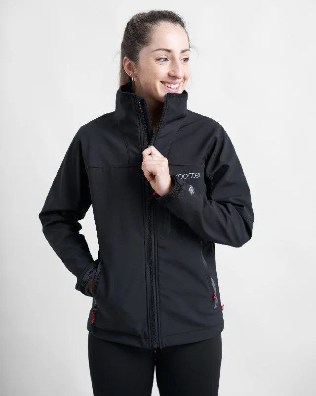 women's outdoor fleece jacket -Womens Soft Shell Jacket (Without Hood)