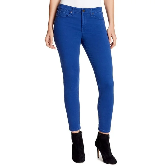 ladies' dark denim skinny jeans -William Rast Women's Perfect Ankle Skinny Jeans Blue