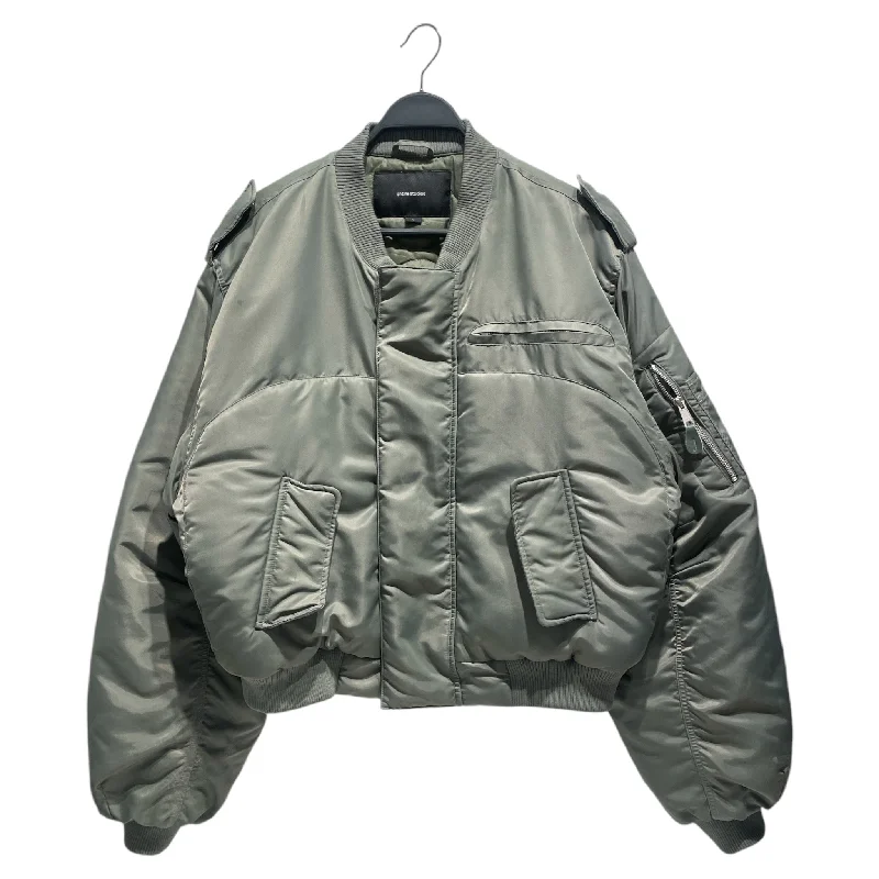 ladies' fur-lined jacket -entire studios/Military Jkt/L/Nylon/KHK/