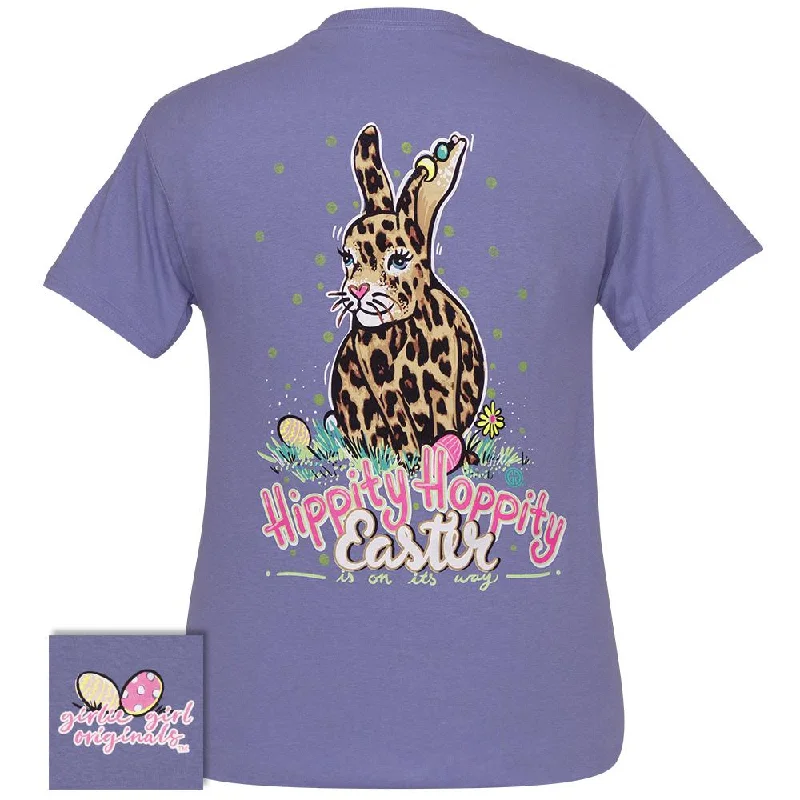 women's classic polo shirt -Hippity Hoppity-Violet SS-2390