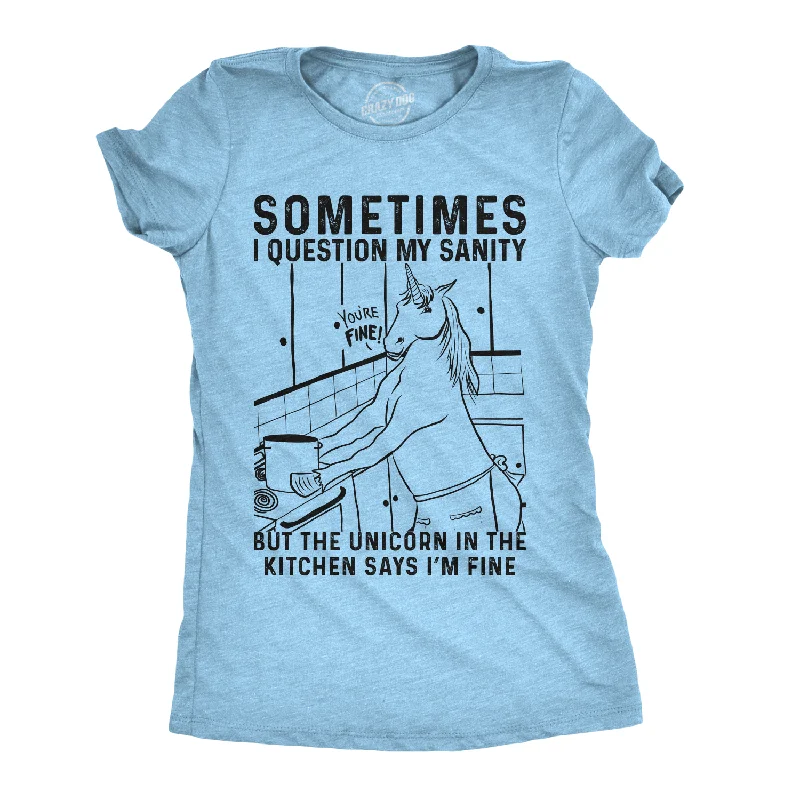 women's business casual blouse -Sometimes I Question My Sanity Women's T Shirt