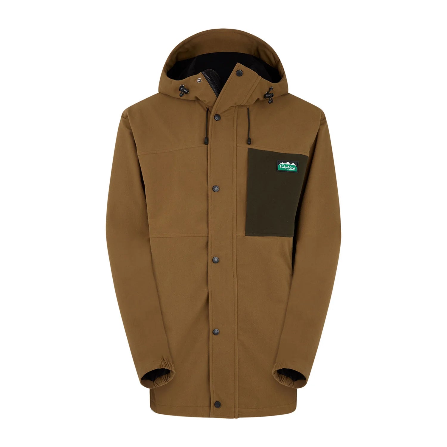 stylish fleece-lined coat for women -Ridgeline Unisex Tempest Jacket - Teak