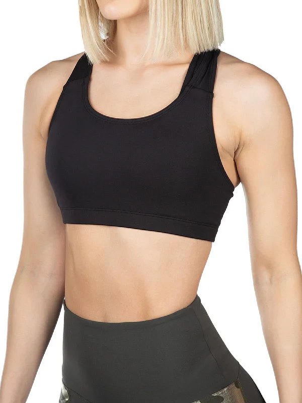 trendy drawstring hem top for ladies -ProWikMax™  Sports Bra