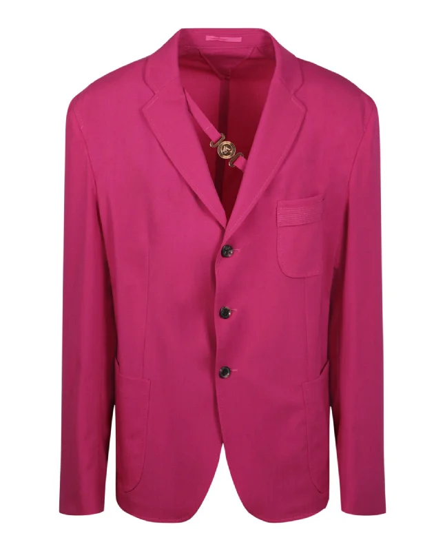 classic trench raincoat for women -Medusa Biggie Blazer