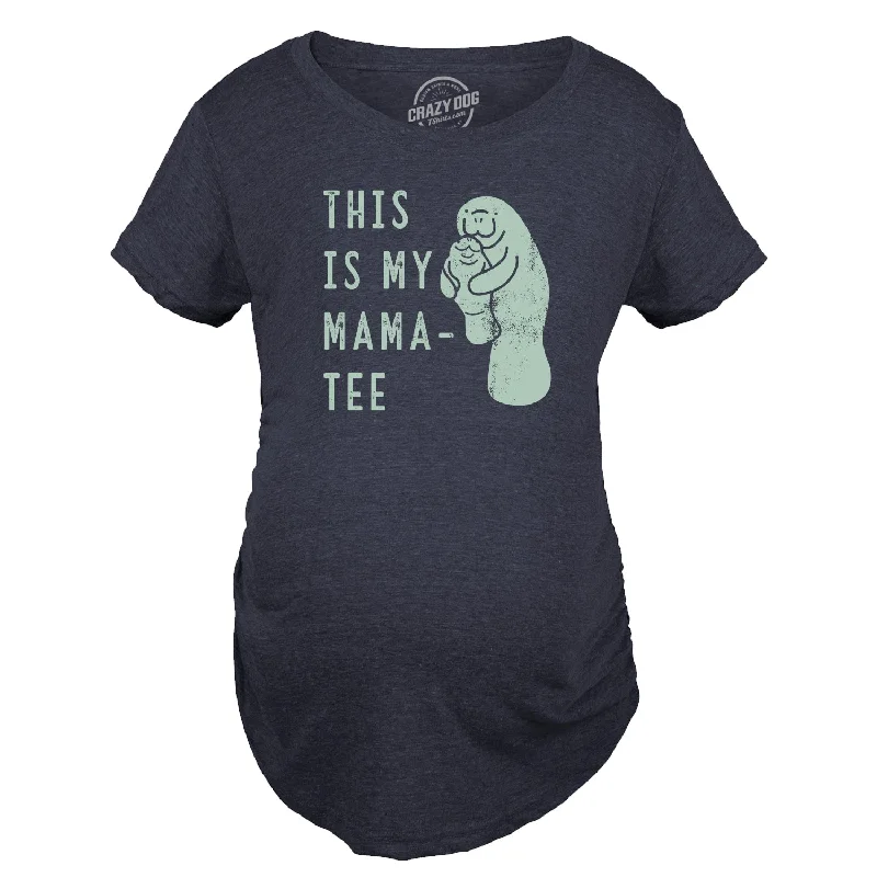 stylish halter neck top for ladies -This Is My Mama Tee Maternity T Shirt