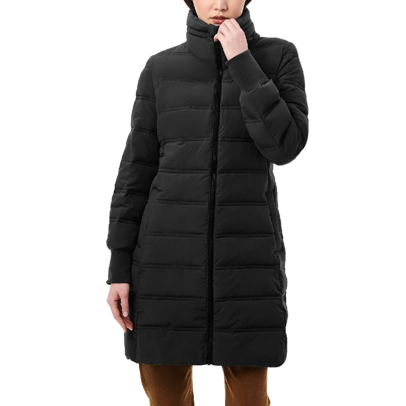 long elegant trench coat for women -Quilted Walker Puffer