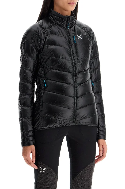 women's relaxed fit blazer -Montura Short Helios Down Jacket