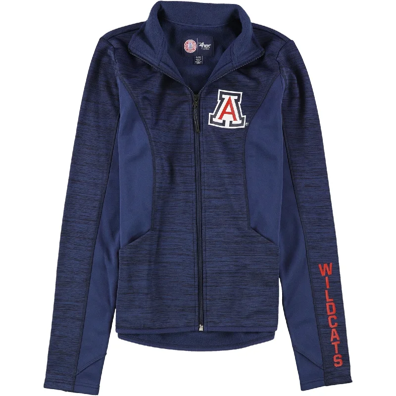 warm down coat for women -G-III Sports Womens Arizona Wildcats Fleece Jacket, Blue, Small