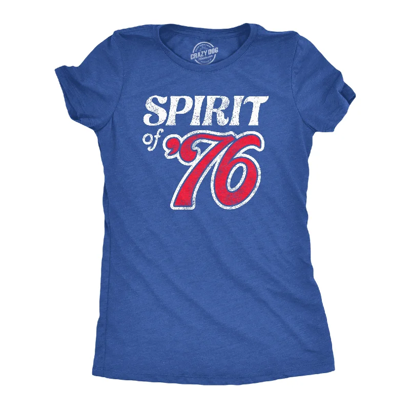 off-the-shoulder ruffle top for women -Spirit Of 76 Women's T Shirt