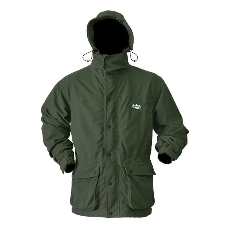 women's hooded winter jacket -Ridgeline Torrent III Jacket - Olive (Discontinued Colour)