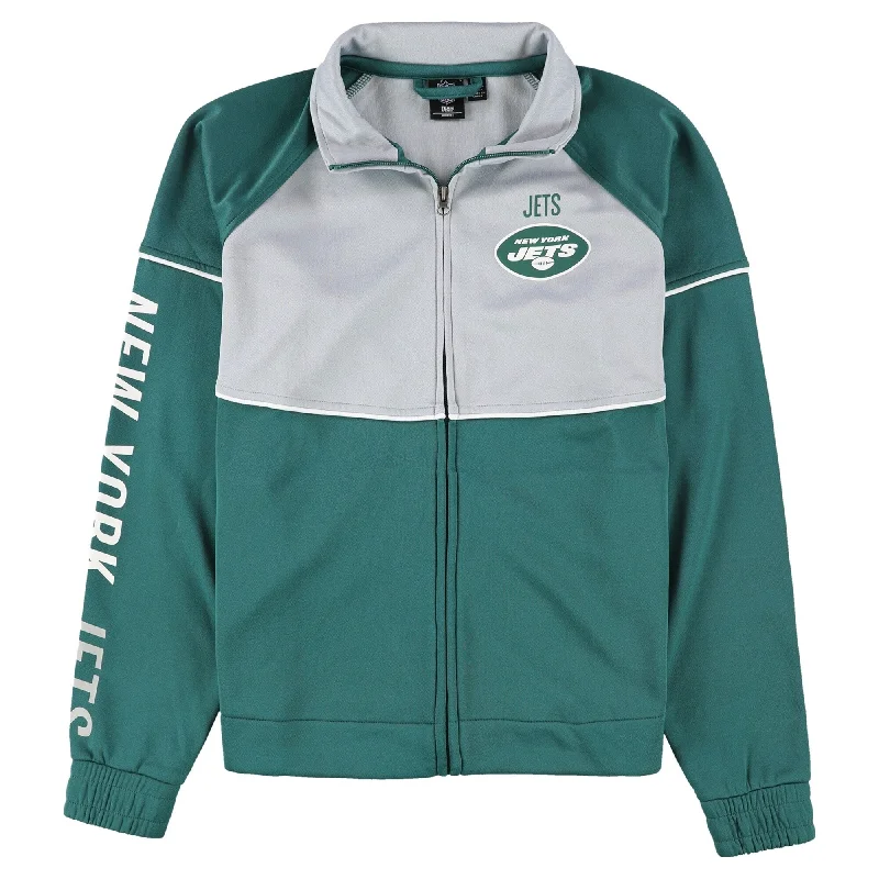 women's lightweight jacket -NFL Womens New York Jets Lightweight Jacket, Grey, Medium