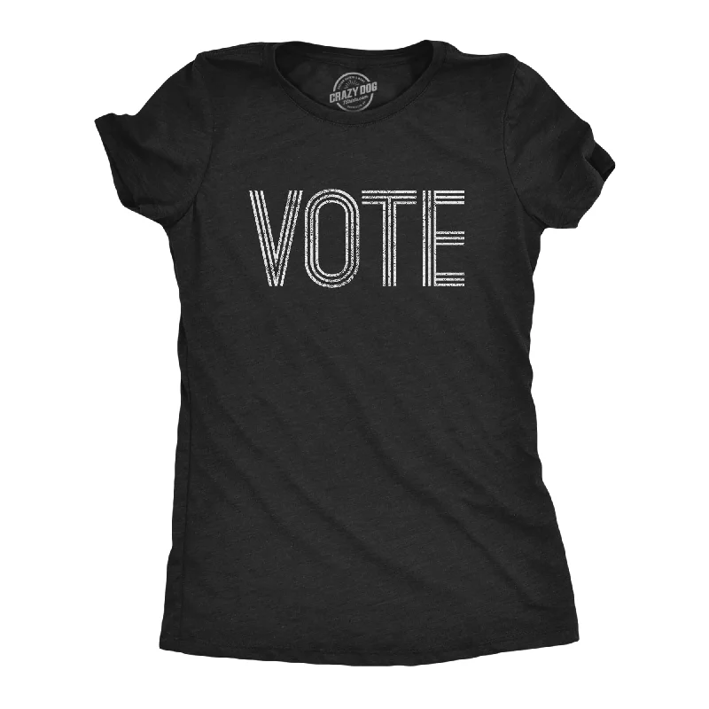 women's off-shoulder top -Vote Women's T Shirt