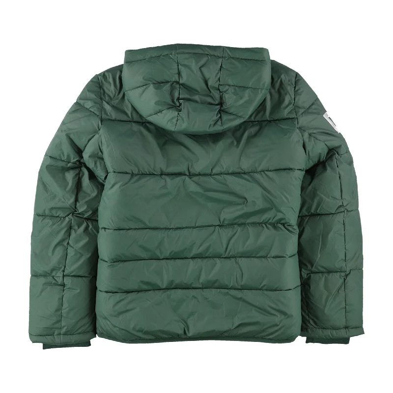 cozy oversized wrap coat for women -DKNY Womens Green Bay Packers Down Jacket, Green, Medium