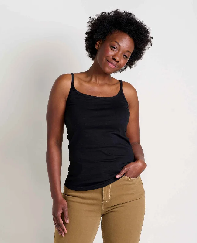 cute graphic tee for ladies -Samba Dia Cami