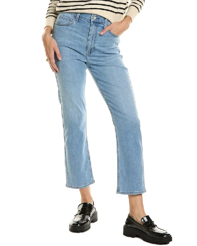 ladies' soft stretch mom jeans -rag & bone Fern High-Rise Light Wash Slim Jean