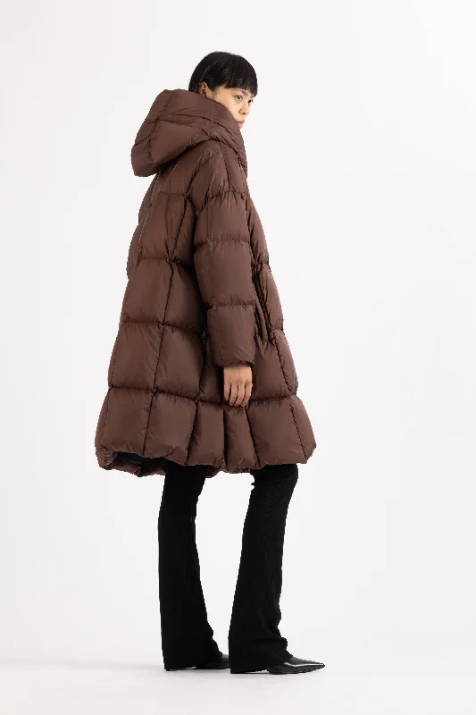 women's faux fur coat -DOWN COAT EFA