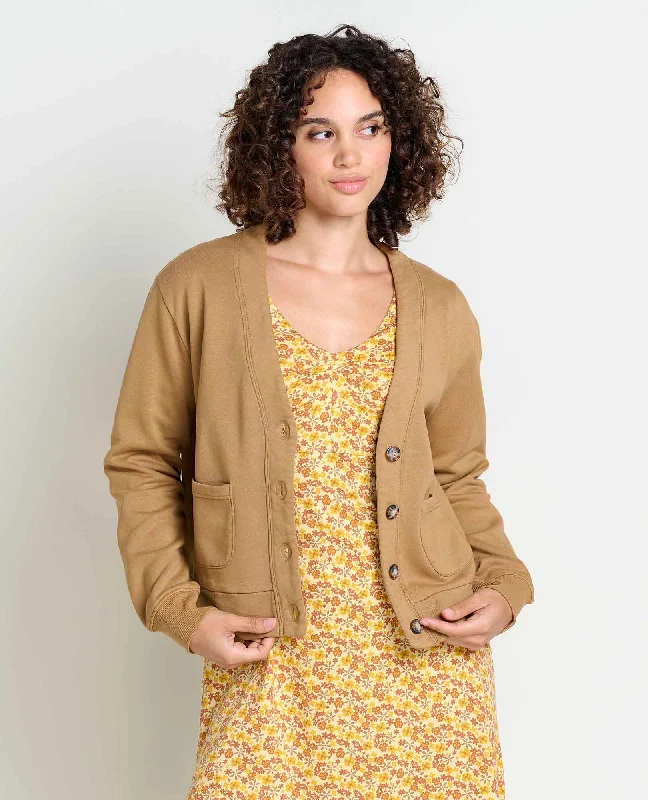 women's striped casual shirt -Hemp Daybreaker Cardigan