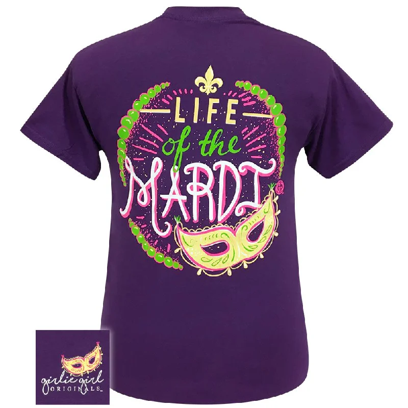 relaxed-fit linen shirt for women -Life of Mardi-Purple SS-2226