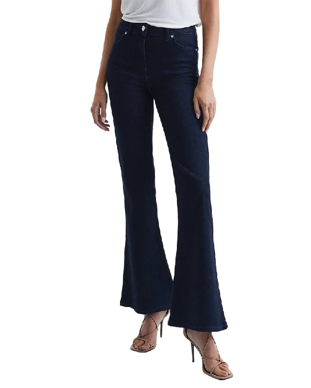 ladies' casual mid-rise jeans -Reiss Beau Jean