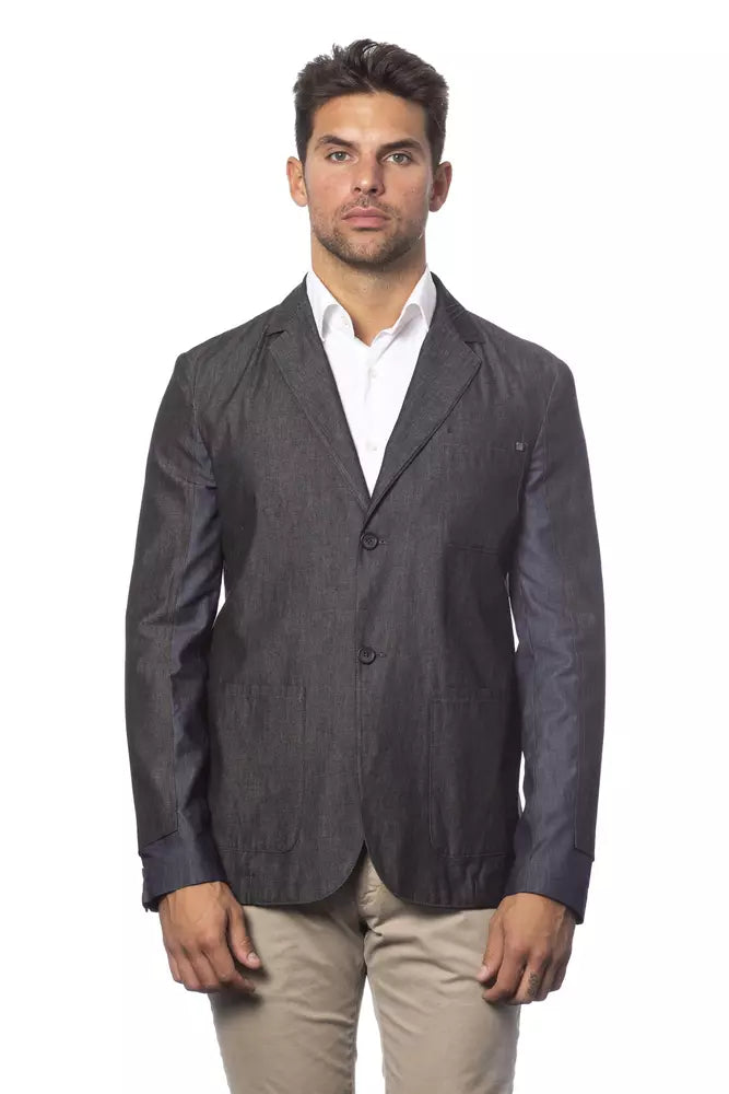 women's relaxed fit blazer -Verri  Cotton Men Men's Blazer