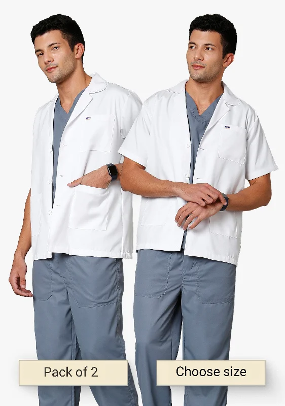 women's relaxed boyfriend blazer -Everyday Men's Lab coat apron (Pack of 2)