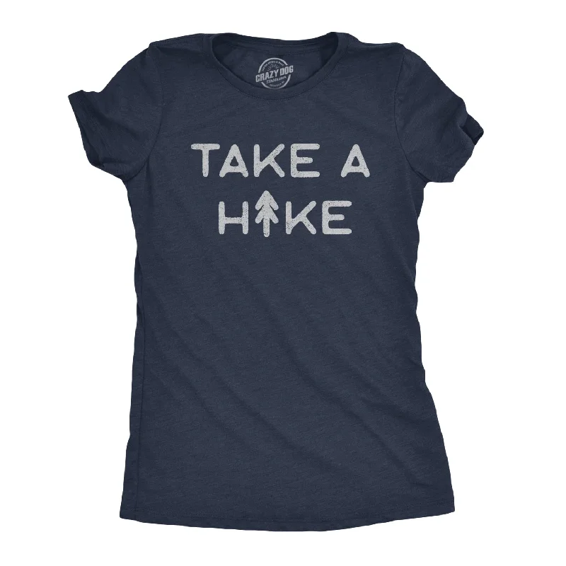 ladies' ruched front blouse -Take A Hike Women's T Shirt