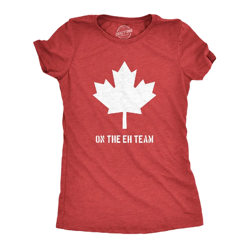 stylish smocked top for ladies -Canada Eh Team Women's T Shirt