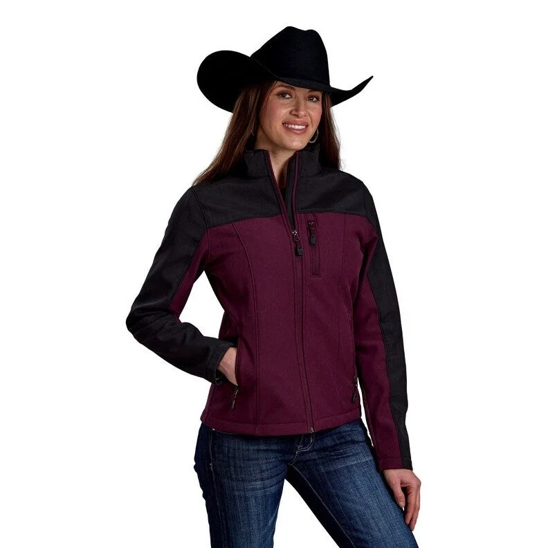 women's oversized corduroy jacket -Roper Western Jacket Womens Bonded Technical 03-098-0780-6015 WI