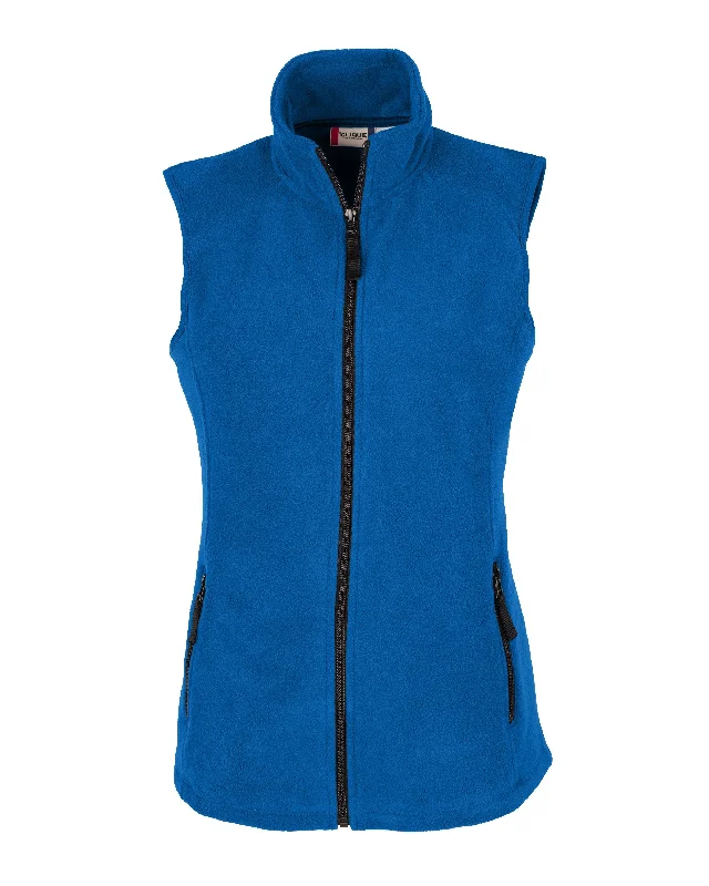 cozy oversized wrap coat for women -Clique Summit Lady Full Zip Microfleece Vest