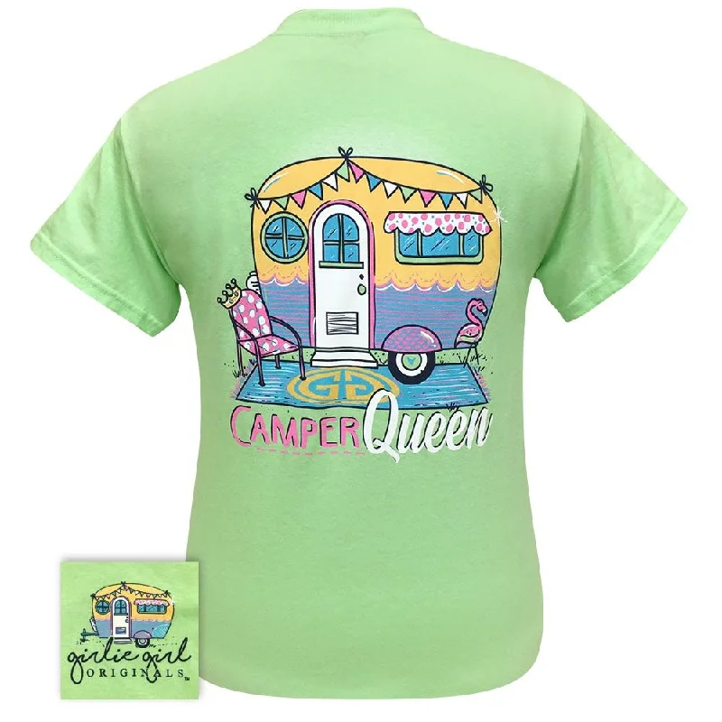 loose-fitting tunic top for women -Camper Queen-Mint Green SS-2259