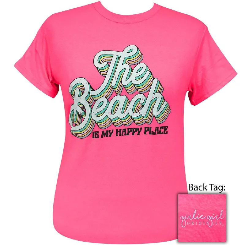 women's off-shoulder top -The Beach-Safety Pink SS-2105