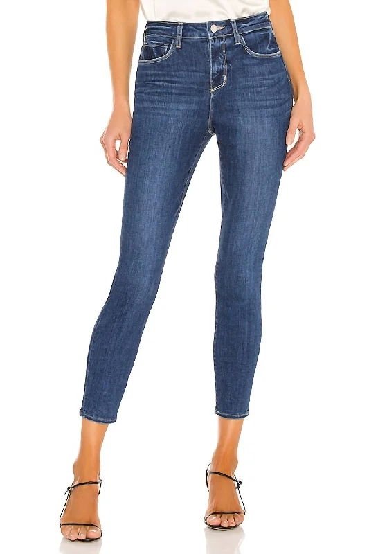 women's soft-wash skinny jeans -Margot High Rise Skinny Pant In Laredo