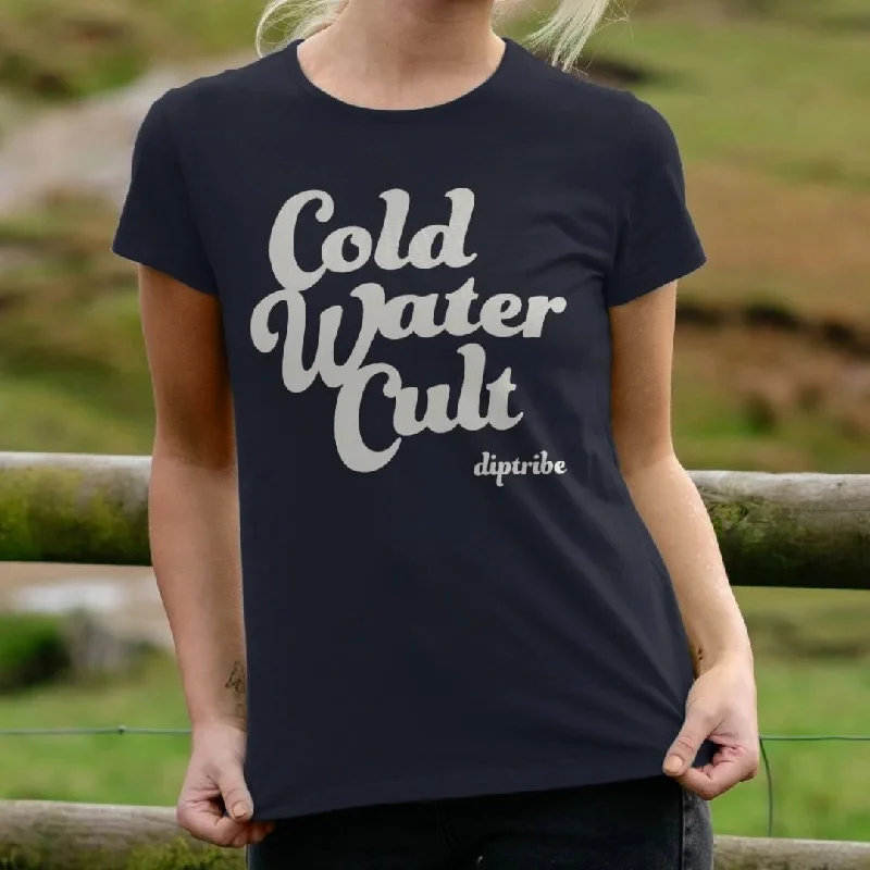 breathable workout top for women -Cold Water Cult Crewneck Women's T-Shirt