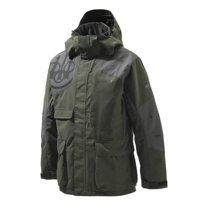 ladies' puffer jacket -Beretta Insulated Static EVO Jacket - Green