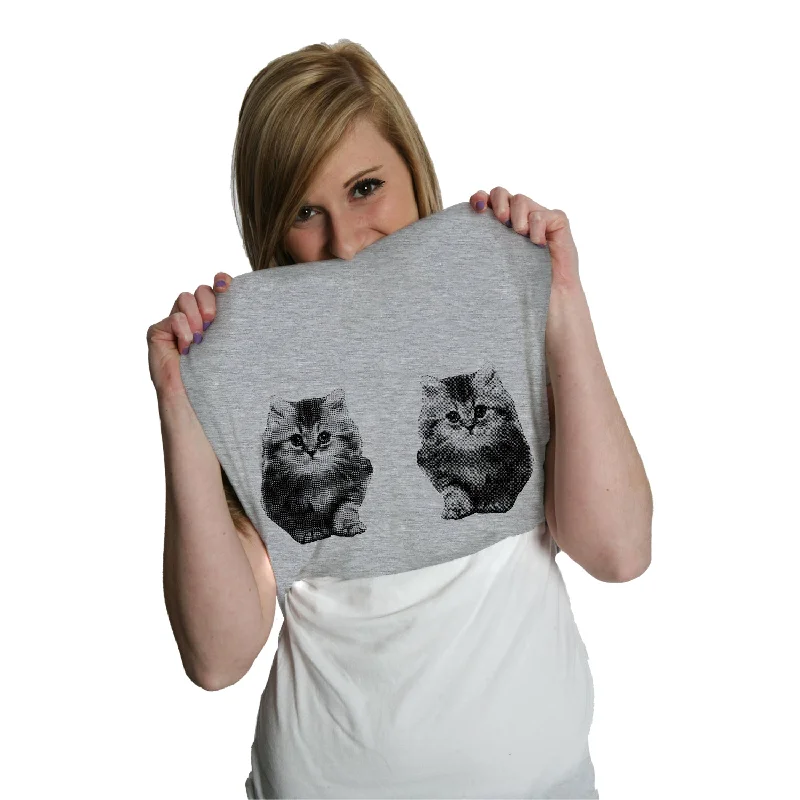 elegant embroidered top for women -Ask Me About My Kitties Women's T Shirt