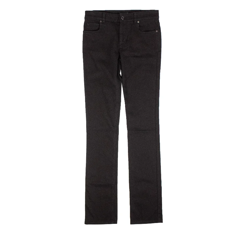 women's dark-wash denim jeans -Black Skinny Jeans