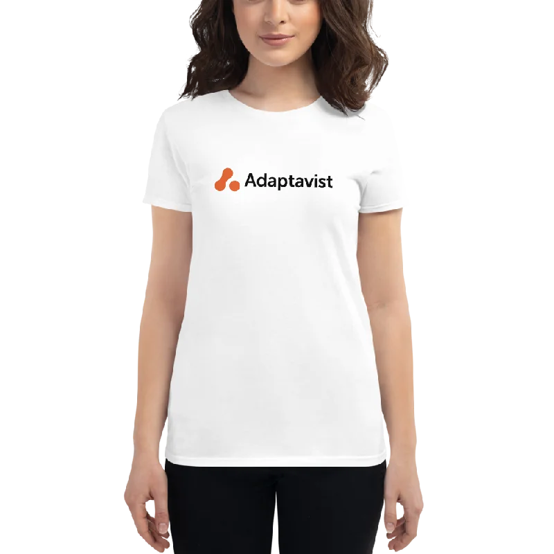 ladies' loose-fit batwing top -Women's Printed T-shirt - Adaptavist Logo