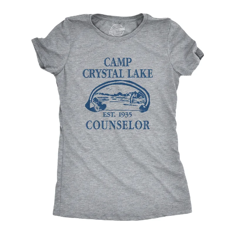 stylish wrap top for ladies -Camp Crystal Lake Women's T Shirt