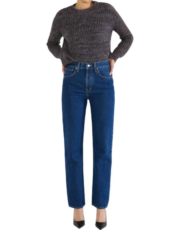 ladies' skinny fit ankle jeans -Carine Jeans In Twilight