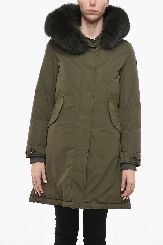 women's travel-friendly jacket -Woolrich Fur Hood KEYSTONE Parka