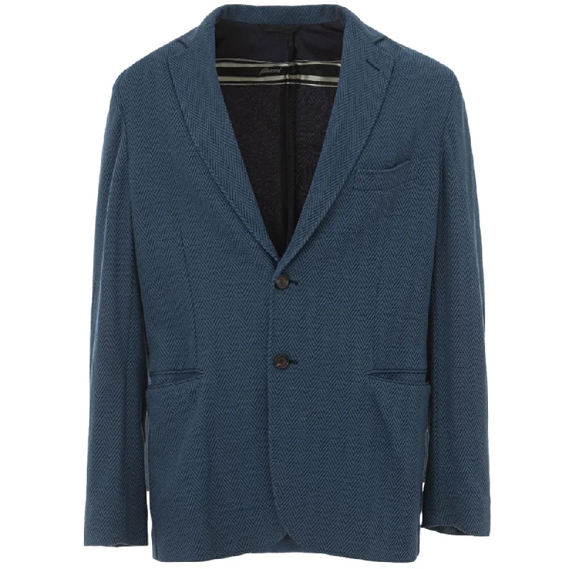 women's lightweight cargo jacket -Brioni  Wool Men's Blazer